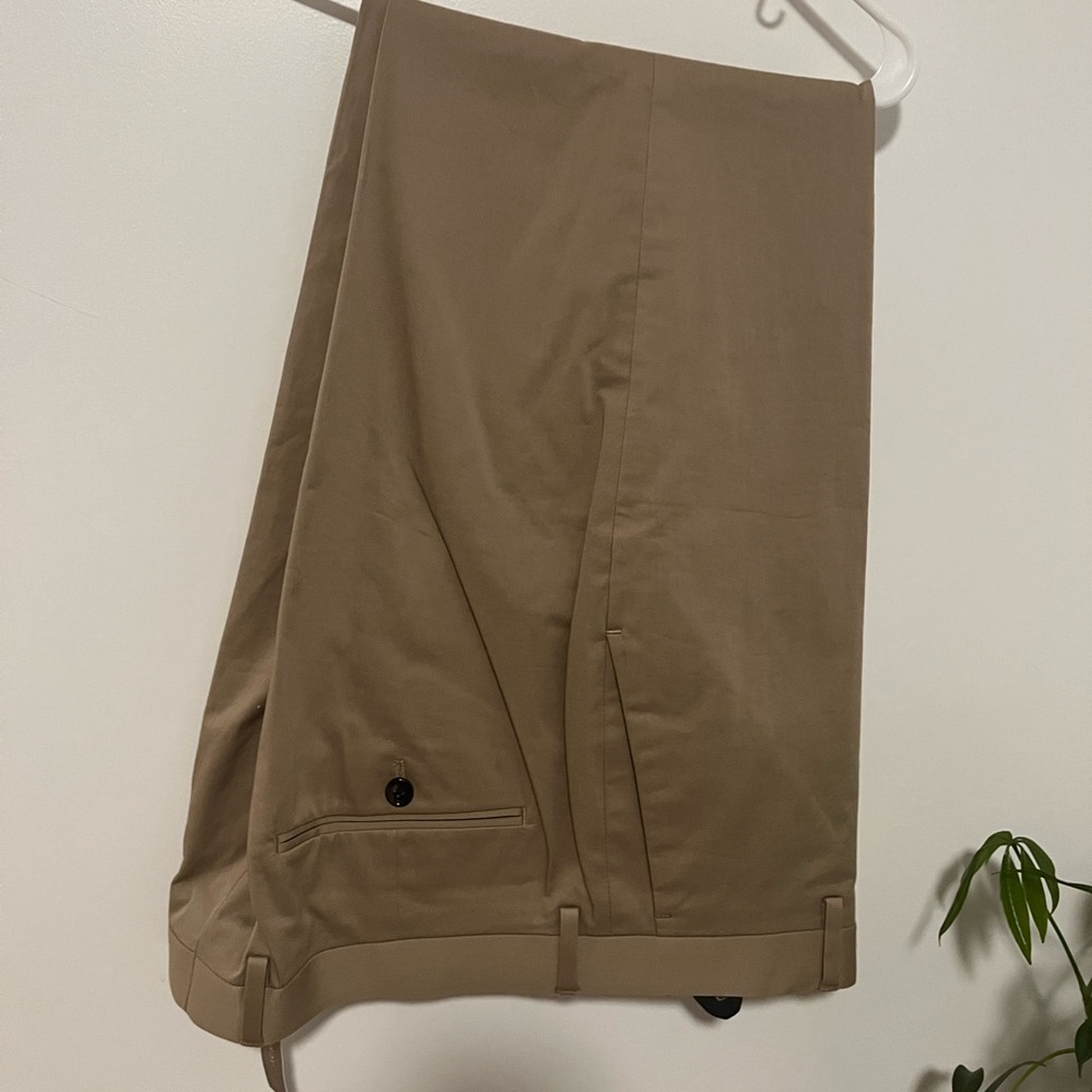 J Crew ludlow slim fit khaki/ tan/ beige suit pants, size 34/30, new with tags